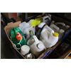 Image 1 : TRAY OF SHOP AND GARDEN FLUIDS