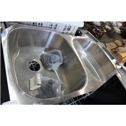 ELEGANT DOUBLE STAINLESS SINK