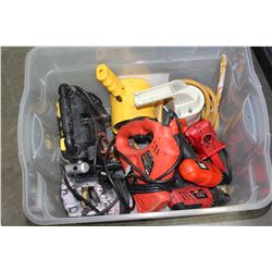 TOTE OF POWER TOOLS