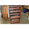 Image 1 : OAK VIDEO SHELF