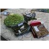 Image 2 : LOT OF QUALITY DECORATIVE LINENS, SHAMS AND DOILIES FROM RESTORATION HARDWARE ETC.