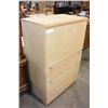 Image 1 : MAPLE 3 DRAWER DROPFRONT DESK