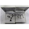 Image 1 : TWO NEW BOXED NECKLACE AND EARRING SETS