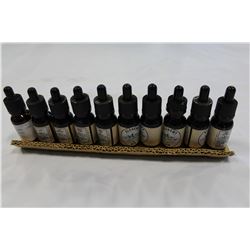 10 BOTTLES OF ALCHEMY 12MG E JUICE VARIOUS FLAVORS