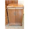 Image 2 : MAHOGANY TWO DOOR CABINET