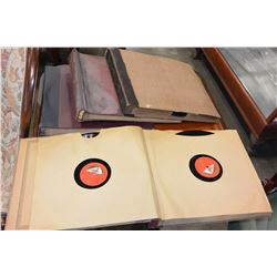 FOUR ASSORTED VINTAGE RECORD SET