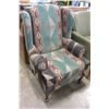 Image 1 : ABSTRACT WING BACK CHAIR