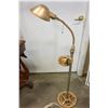 Image 1 : VINTAGE PAINTED FLEXIBLE NECK LAMP WITH ASHTRAY
