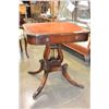 Image 1 : LEATHER TOP DUNCAN PHYFFE PARLOUR TABLE