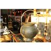 Image 2 : LARGE BRASS CAULDRON