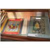 Image 2 : VINTAGE PAPER PRODUCT ART DECO WALL SHELF AND ROTARY PHONE