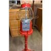 Image 2 : METAL AND GLASS GUMBALL MACHINE AS IS