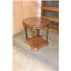 Image 1 : ROUND GLASSTOP ENDTABLE