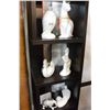 Image 1 : LOT OF WHITE POTTERY ANIMAL FIGURES
