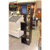 Image 1 : TWO MODERN ESPRESSO OPEN CUBE SHELFS