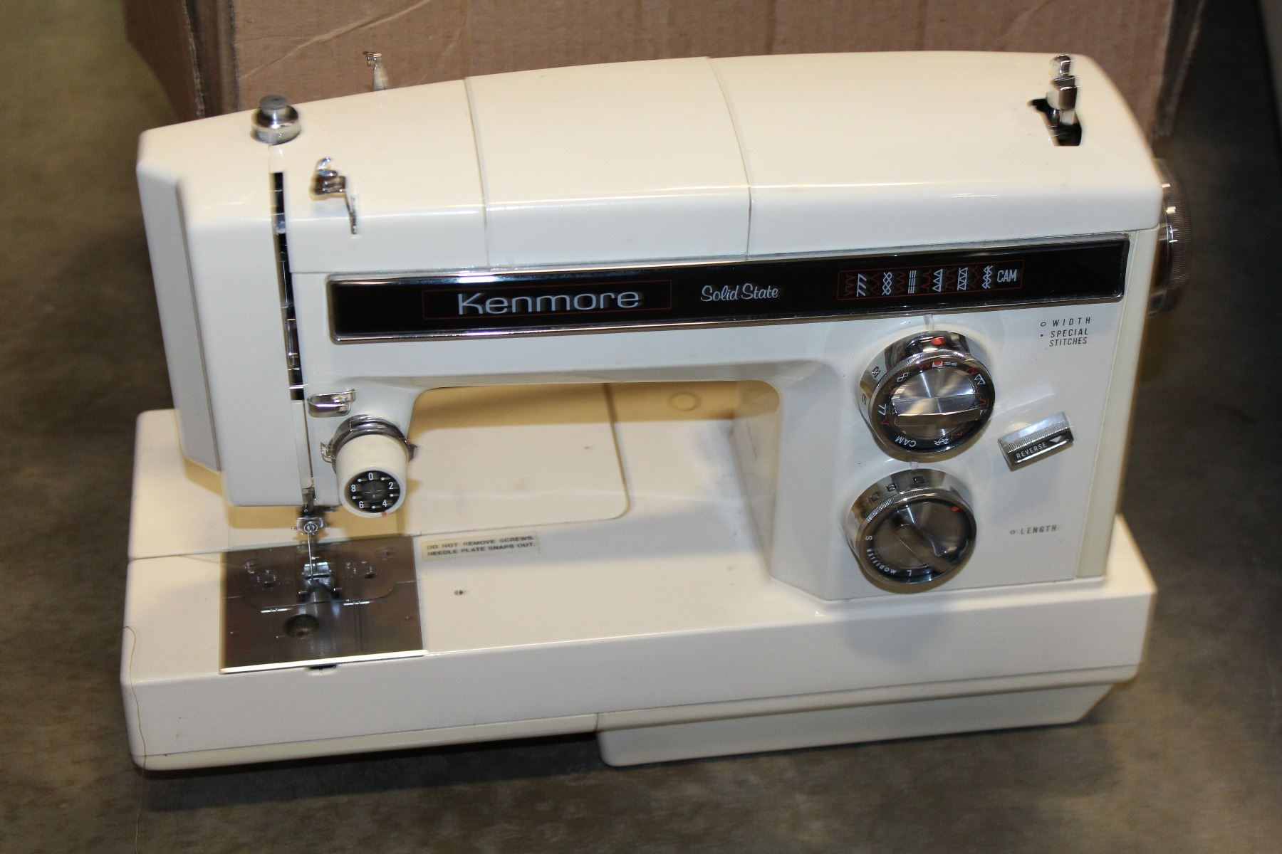 KENMORE SOLID STATE SEWING MACHINE