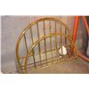 Image 2 : BRASS QUEENSIZE BED FRAME, COMPLETE