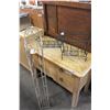Image 1 : IRON CD RACK MAGAZINE STAND AND BASKET
