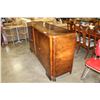 Image 2 : ANTIQUE BURLED WALNUT BUFFET