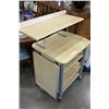 Image 1 : MAPLE ROLLING DROPSIDE DESK UNIT