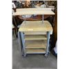 Image 2 : MAPLE ROLLING DROPSIDE DESK UNIT