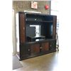 Image 1 : LARGE MODERN 2 PIECE ENTARTAINMENT CABINET