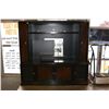 Image 2 : LARGE MODERN 2 PIECE ENTARTAINMENT CABINET