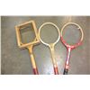 Image 2 : 3 VINTAGE TENNIS RACQUETS
