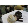 Image 1 : BEAVER HAT ON STAND AND BILTMORE HAT AND HANDBAG AND CUMBERBAND SET