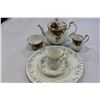 Image 1 : OLD COUNTRY ROSES TEAPOT AND CREAM AND SUGAR AND OTHER ROYAL ALBERT PIECES
