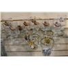 Image 1 : VINTAGE HAND PAINTED GLASSES