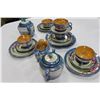 Image 2 : VINTAGE LUSTREWARE LUNCHEON TEA SET