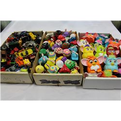 THREE BOXES OF COLLECTIBLE CARS AND TOYS