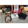 Image 1 : BOX OF AND TOTE OF ELECTRONICS