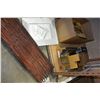 Image 2 : 2 CANVAS PRINTS METAL VASE CURTAINS AND DECORATIVE TRAY AND FINGER SKATEBOARD RAMPS