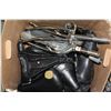 Image 3 : TWO BOXES OF BIKE PARTS AND INFINITY FRAME