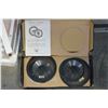 Image 2 : HIGH CHAIR AND KIT FORM CHAIRS AND CAR AUDIO SPEAKERS AND PICTURE FRAMES