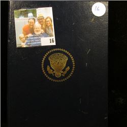 THE OFFICIAL INAUGURAL DAY MEDALLIC POSTAL COMMEMORATIVE SET.  INCLUDED IN THIS SET IS A STERLING SI