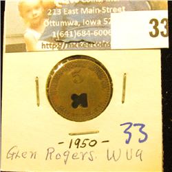 RALEIGH MINING COMPANY COAL SCRIP FROM RALEIGH, WYOMING