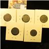 Image 2 : GERMAN 1, 5, AND 10 PFENNIG THIRD REICH COINS WITH SWASTIKAS
