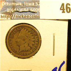 1862 COPPER NICKEL INDIAN HEAD PENNY