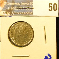 1898 BARBER DIME