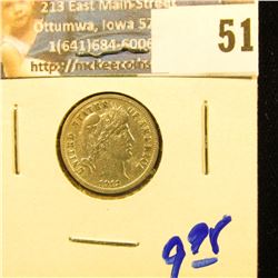 1912 BARBER DIME