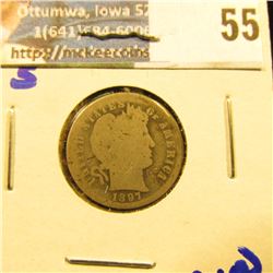 1897-S BARBER DIME