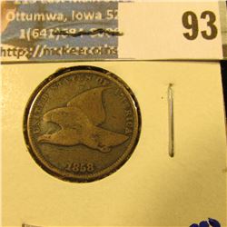 1858 LARGE LETTERS FLYING EAGLE PENNY