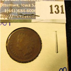 1867 SEMI KEY DATE INDIAN HEAD PENNY