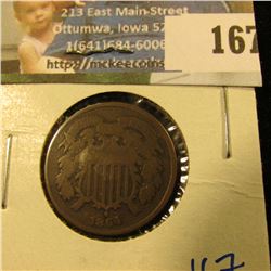 1864 2 CENT PIECE