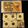Image 1 : 2009 PROOF LINCOLN PENNIES.  THERE ARE 4 PROOFS IN THIS SET.  ONE FOR EACH PENNY MINTED THAT YEAR.  
