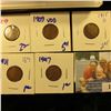 Image 2 : 2009 PROOF LINCOLN PENNIES.  THERE ARE 4 PROOFS IN THIS SET.  ONE FOR EACH PENNY MINTED THAT YEAR.  