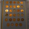 Image 4 : LINCOLN BOOK NUMBER TWO STARTING WITH 1941.   THE SET IS MISSING THE 1954 AND 1954-S WHEAT PENNIES